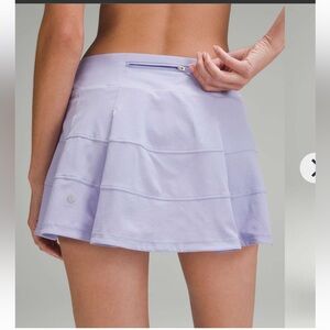 Lululemon Pace Rival Mid-Rise Skirt -Lilac Smoke Size 4 Excellent Condition